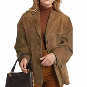 Chaquetas de Gamuza para Mujer 2024