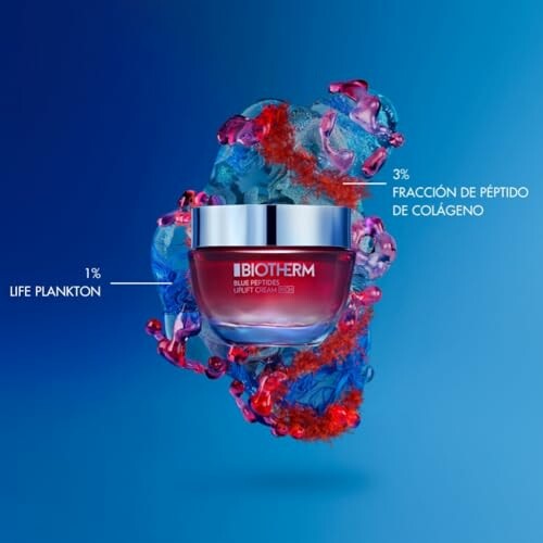 Crema Biotherm Blue Peptides con ingredientes destacados