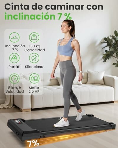 Cinta de Correr HomeFitnessCode 3 en 1