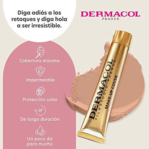 Maquillaje Dermacol con características destacadas