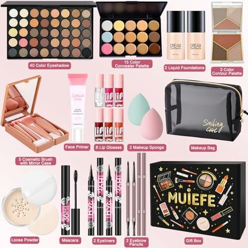 Muiefe Set Maquillaje Mujer