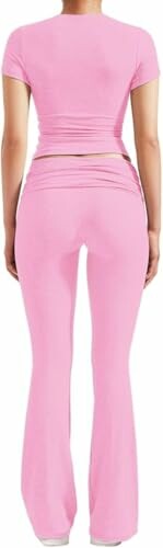 Vista trasera del conjunto ZFLM en una mujer